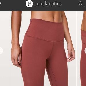 NWOT- LULU ALIGN PANT - COLOR: SAVANNAH